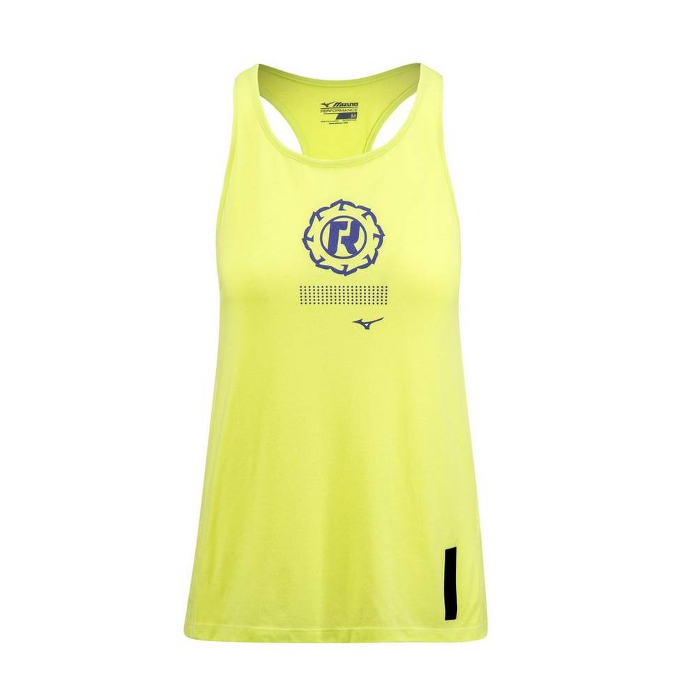 Damske Tank Top Mizuno Ronda Rousey Graphic Svetlo Zelene Vypredaj ZAXU63205
